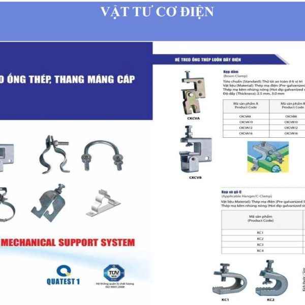 Hệ Treo Ống Thép – Thang Máng Cáp Chuyên Dụng, Chịu Tải Cao | HALA Việt Nam
